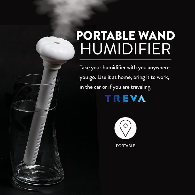 Mini Portable Humidifier, Cool Mist Ultrasonic USB Moisture Wand for travel or home, alternate product view 5