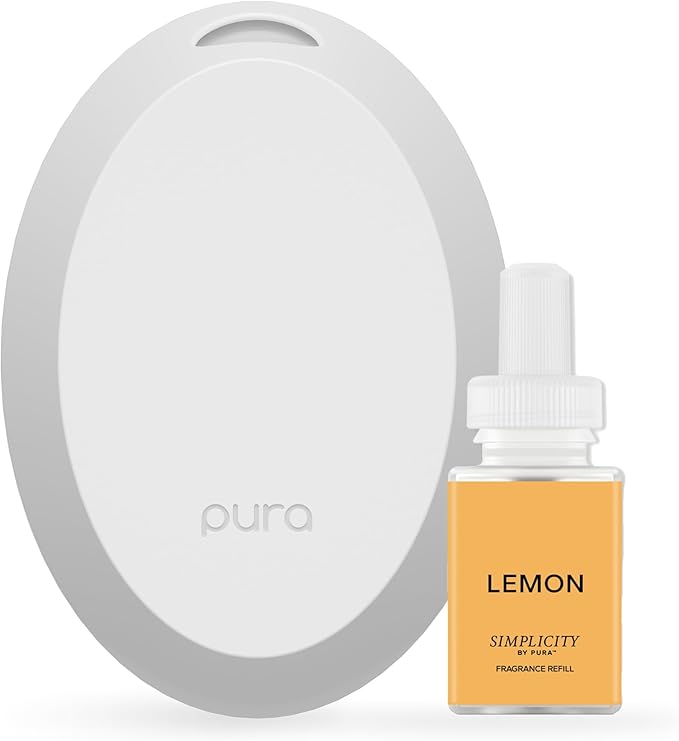Mini Smart Fragrance Diffuser for Small Spaces Adjustable Smart Home Device with LED Light & Automatic Vial Detection