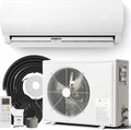 Mini Split Ac/Heating System - 12000 BTU Mini Split Air Conditioner with Heat Pump, 19 SEER2 230V Energy Efficient AC Unit Up