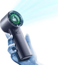 Mini Turbo Jet Fan: Portable Small Pocket Handheld Personal Rechargeable Battery Operated USB Charger Keeping Cool In Hot
