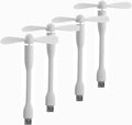Mini USB Fan, Portable Pocket Fan USB-A Powered Little Cooler, Quiet Operation, for Home Office Car Outdoor Travel- 4 Pack