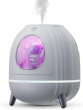Mini USB Humidifier 250ml with 7 Colors LED Night Light, Small Humidifier for Kids, Plant, Bedroom, Office, Desk, Babies