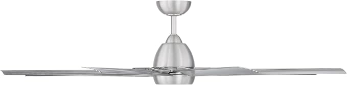 Mocha XL 8 Blades Aluminum Smart Ceiling Fan in Brushed Nickel, alternate product view 6