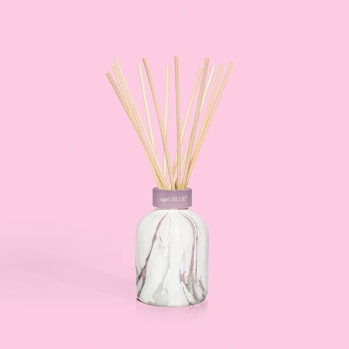 Modern Marble Reed Diffuser Set - Includes Reed Diffuser Sticks, Scented Oil & Glass Bottle, alternate product view 7
