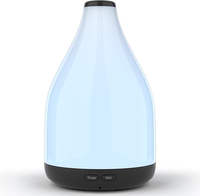 Modern Oil Diffuser for Essential Oils, Large Capacity Aroma Diffusers for Home Room, Ultrasonic Cool Mist 12H Fragrance