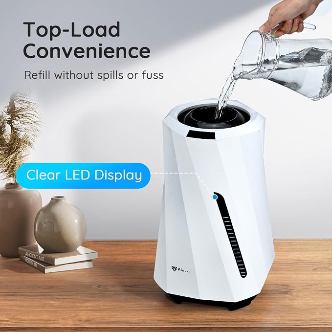 MOI Evaporative Humidifier for Baby- Mist-Free Humidifier, Mold Free humidifier, Quiet, alternate product view 4