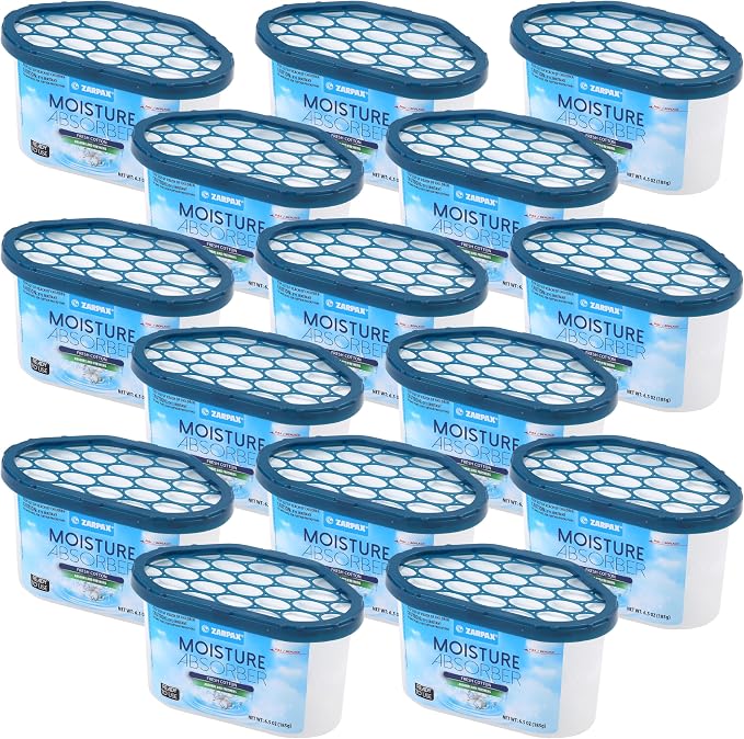Moisture Absorber Fresh Cotton 6.5 oz/185g | Removes Moisture, Damp & Humidity | Odor Absorber With Fresh Cotton Fragrance |