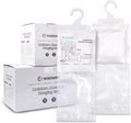Moisture Absorber Hanging Bags 12 Pack - 7 oz Fragrance-Free Dehumidifier for Closet, Bathroom, product image