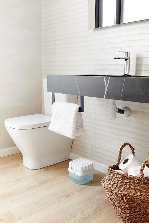 Moisture Absorber Refills for 15.9 Oz Dehumidifier Device, Pack of 4 Unscented Humidity Absorber Bags, Non Electric Humidity