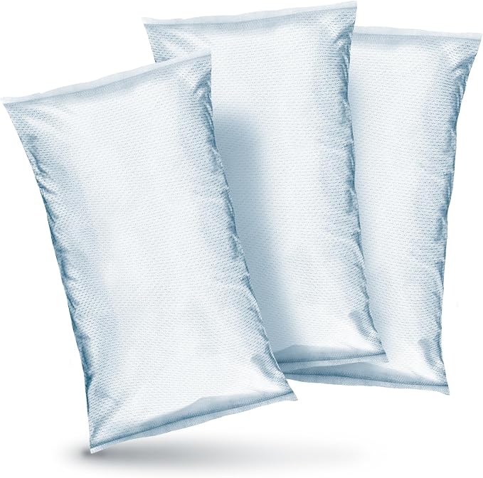 Moisture Absorber Refills for 35.3 Oz Dehumidifier Device, Pack of 3 Unscented Humidity Absorber Bags, Non