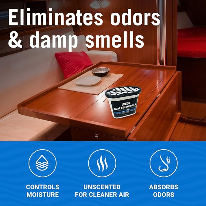 Moisture Absorber with Activated Charcoal Dehumidifier Bucket, Unscented Odor Absorber for Closet Basement, alternate view 8