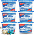 Moisture Absorbers 6 Pack, Portable Humidity Absorber Boxes for Your Bathroom, Closet & Car, Dehumidifier with Ocean