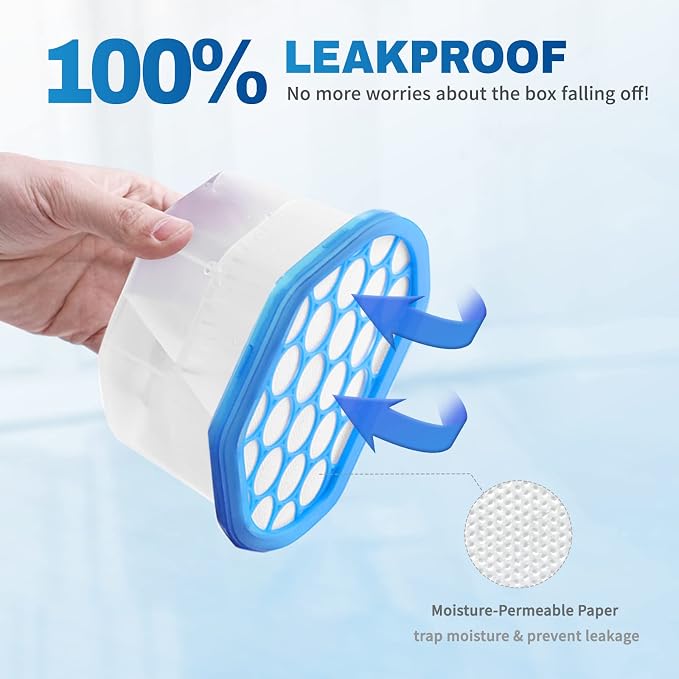 Moisture Absorbers 6 Pack, Portable Humidity Absorber Boxes for Your Bathroom, Closet & Car, Dehumidifier with, alternate