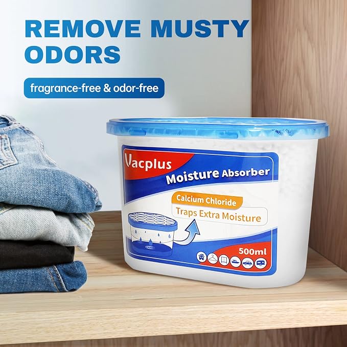 Moisture Absorbers 6 Pack, Portable Humidity Absorber Boxes for Your Bathroom, Closet & Car, Dehumidifier with, alternate