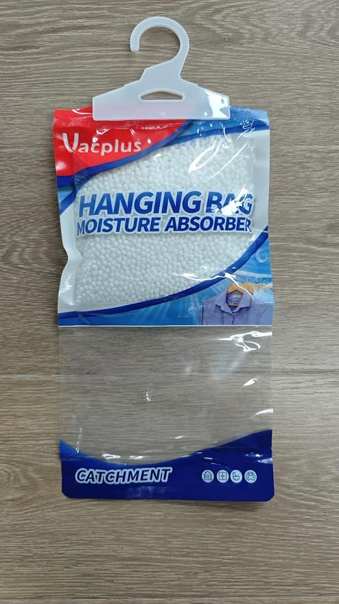 Moisture Absorbers Packets, Fragrance Free 20 Pack, Humidity Packs, Dessicant Packets, Hanging Closet Dehumidifier Bags