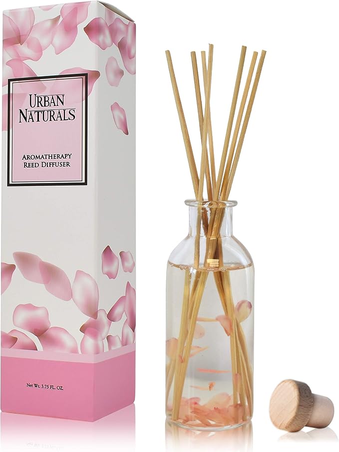 Moonlit Petals Reed Diffuser Oil Set | Magnolias, Peonies, Daisies, Honeysuckle, product image