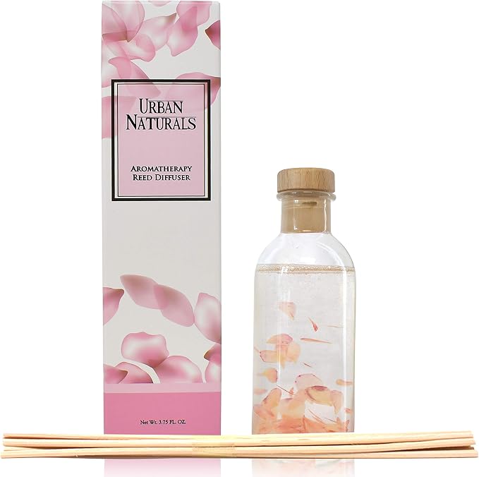 Moonlit Petals Reed Diffuser Oil Set | Magnolias, Peonies, Daisies, Honeysuckle, alternate product view 2