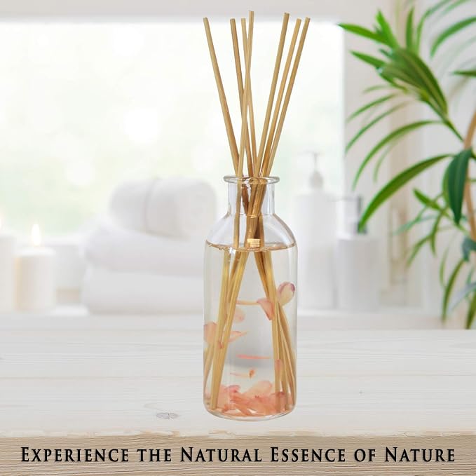 Moonlit Petals Reed Diffuser Oil Set | Magnolias, Peonies, Daisies, Honeysuckle, alternate product view 6