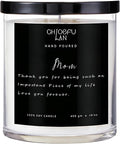 Mothers Day Gifts from Daughter Son Kids, Mom Birthday Gifts, Mom Gift, Lavender Candles, 400g Soy Candle for Home Scented