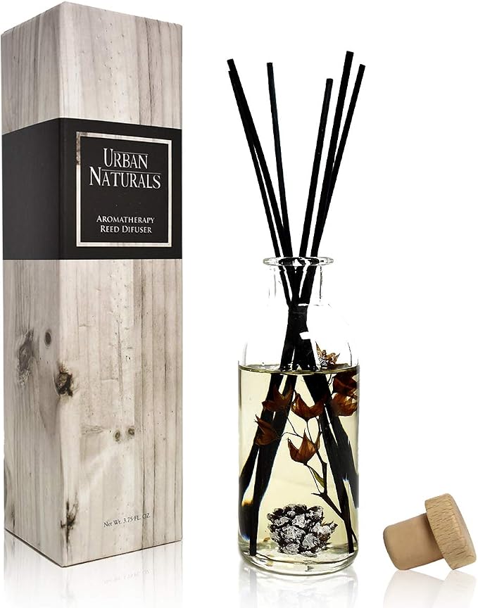 Mountain Air Scented Fragrance Oil Reed Diffuser & Room Freshener | Golden Apples, Birch Wood, Fennel, Pear Eucalyptus
