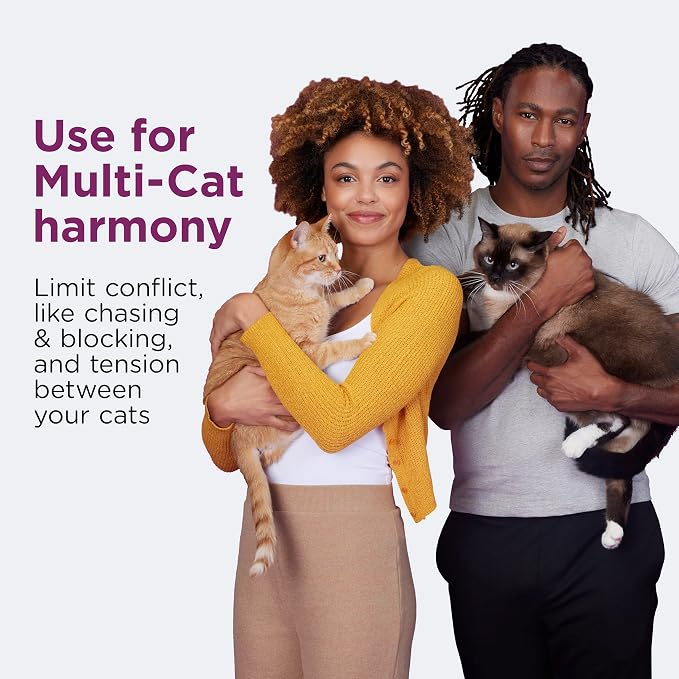 Multi Cat Calming Diffuser Refill, 1 Pack – Cat Calming Pheromone Refills Help Reduce Anxiety, Stress, Scratching, alternate
