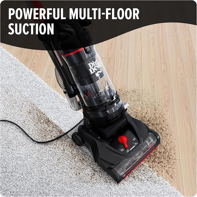 Multi-Surface Rewind+ Upright Bagless Vacuum Cleaner for Carpet and Hard Floor, Powerful, Lightweight, Corded, alternate view
