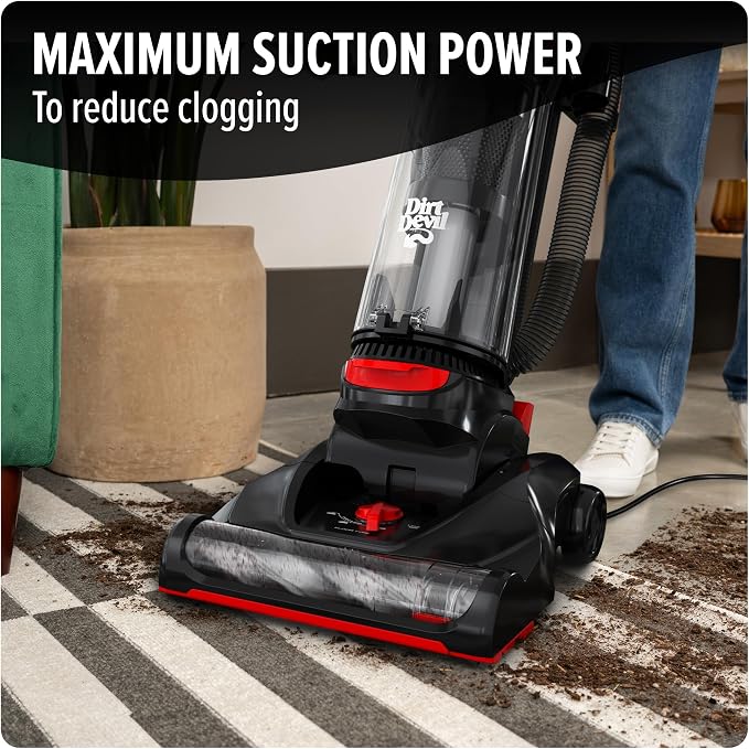 Multi-Surface Total Pet+ Upright Bagless Vacuum Cleaner for Carpet and Hard Floor, with Pet Tool Kit, Powerful, Lightweight