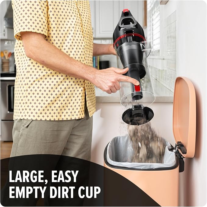 Multi-Surface Total Pet+ Upright Bagless Vacuum Cleaner for Carpet and Hard Floor, with Pet Tool Kit, Powerful, Lightweight