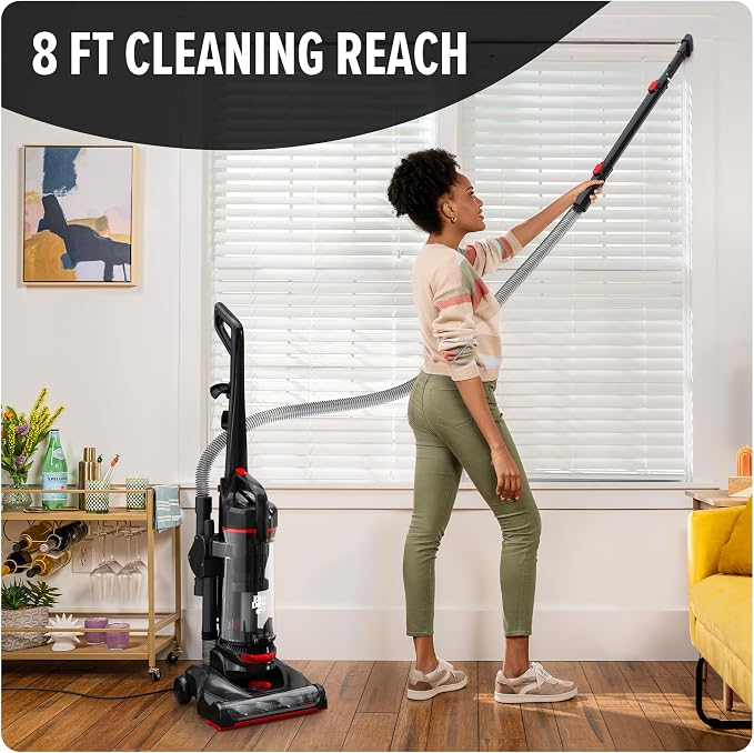 Multi-Surface Total Pet+ Upright Bagless Vacuum Cleaner for Carpet and Hard Floor, with Pet Tool Kit, Powerful, Lightweight