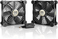 MULTIFAN S7, Quiet Dual 120mm USB Fan, UL-Certified for Receiver DVR PlayStation Xbox Computer Cabinet Cooling, product image