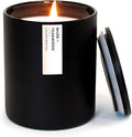 . Musk & Teakwood Scented Candle - 75 Hour Burn - Luxury made from natural materials Soy Wax Candles, product image