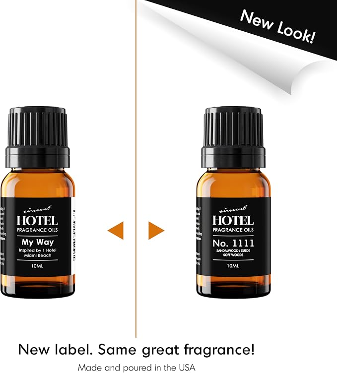 My Way Diffuser Oil Inspired by The 1 Hotel Miami Scent - Premium My Way Fragrance Oil Blend for Ultrasonic and Waterless