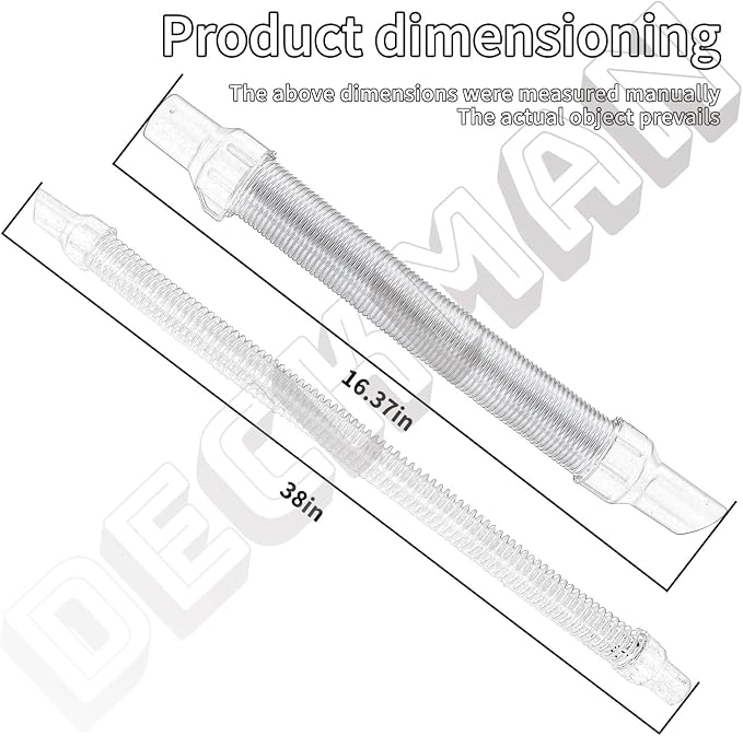 N445803 Vacuum Hose Assembly / 1 Set Universal Vacuum Attachments Compatible With DCV517B DCV517M1 DC515B, DC515K