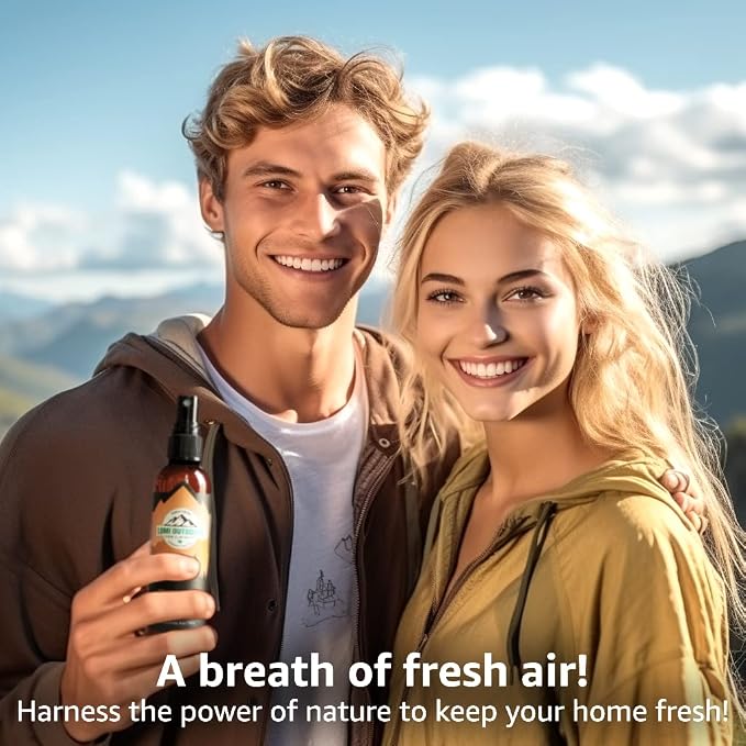 Natural Air Freshener - Orange Clove - Essential Oil Odor Eliminating Room Spray, alternate product view 5