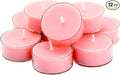 Natural Scented Soy Wax Tealight Candles Bulk, Romantic Rose Aromatherapy Luxury Tea Candle Set of 12-4 Hour Burn Time|Great
