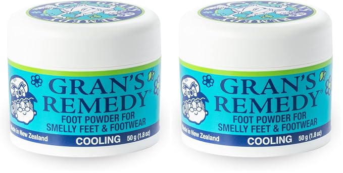 Natural Shoe Deodorizer and Foot Odor Eliminator Powder for Men, Women, and Kids, Absorb Sweat and Moisture, product image
