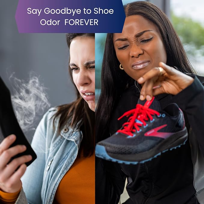 Natural Shoe Deodorizer & Foot Odor Elimination Spray - Shoe Spray for Smelly Shoes - Extra Strength, alternate product view