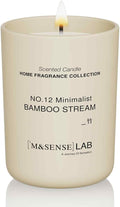 Natural Soy Candle| Bamboo Stream | 8.82 oz, 50H Burn | Spring Scented Candles for Relaxation, Valentines Day Gift, product
