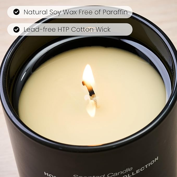 Natural Soy Candle| Espresso Coffee | 8.82 oz, 50H Burn | Spring Scented Candles for Relaxation, Valentines Day Gift