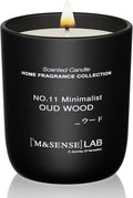 Natural Soy Candle| Oud Wood | 5.3 oz | Mini Spring Scented Candles for Relaxation, Valentines Day Gift, product image