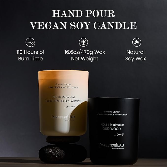 Natural Soy Candle| Sparkling Fruit Drops | 5.3 oz | Mini Spring Scented Candles for Relaxation, Valentines Day Gift