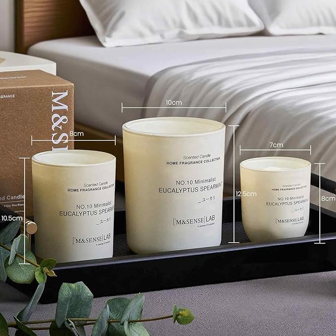 Natural Soy Large Candle| Rose | 16.6 oz, 95H Burn | Mini Spring Scented Candles for Relaxation, alternate product