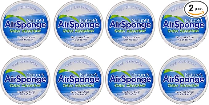 Nature's Air Sponge Odor Absorber Unscented Plastic Tub 1/2 Lb, 8 Ounce (Pack of 8), 32 Ounce, product image
