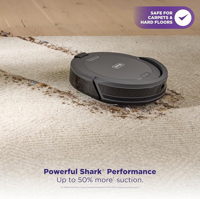 Navigator Robot Vacuum and Self-Empty Base with Bagless 60-Day Capacity Self-Empty Base, SmartPath Navigation, Powerful Pet