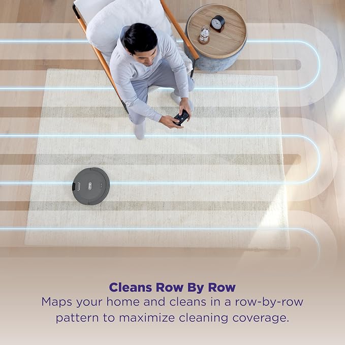 Navigator Robot Vacuum and Self-Empty Base with Bagless 60-Day Capacity Self-Empty Base, SmartPath Navigation, Powerful Pet
