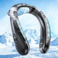 Neck Air Conditioner Portable, 360° Upward & Downward Back Airflow, Large Cooling Plate & NTC Control, 6000mAh Bladeless