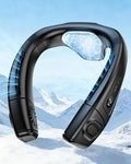 Neck Air Conditioner with 6 Adjustable levels,Cooling Neck Fan Support 360°Airflow and Cooling Plate,5200mAh Portable