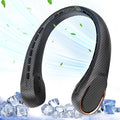 Neck Fan, Bladeless Neck Fan, 4000 mAh Rechargeable Personal Fan, 360° Hands Free Wearable Fan, 3 Speeds Adjustable,Faster