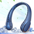 Neck Fan, USB Rechargeable Personal Fan, 4000 mAh Battery Operated, 3 Speeds Adjustable, Faster Cooling, Ultra Quiet