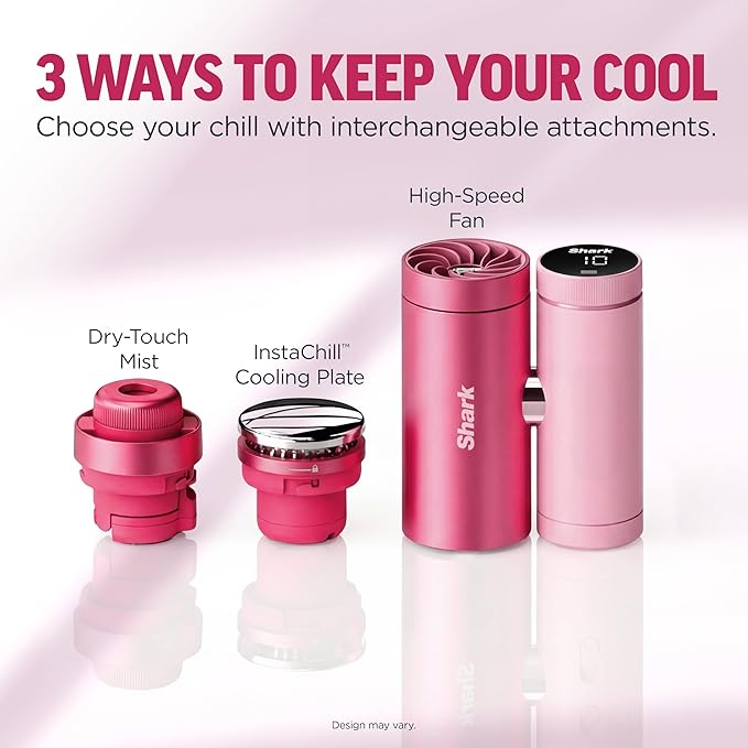 NEW ChillPill — The Only 3-in-1 Personal Cooling System with InstaChill Cooling Plate, Dry-Touch Mist, and Powerful Fan
